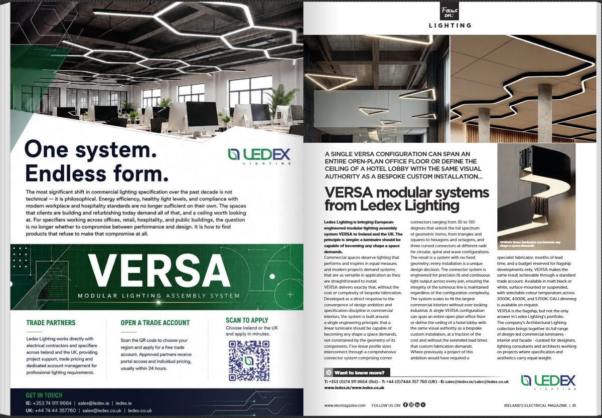 Versa Max Modular VERSA Modular Lighting | Architectural LED Lighting UK — Ledex UK