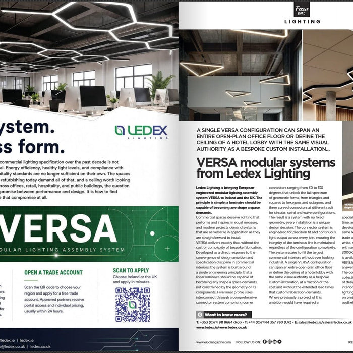 VERSA Modular Lighting: Built for Flexible Architectural Projects