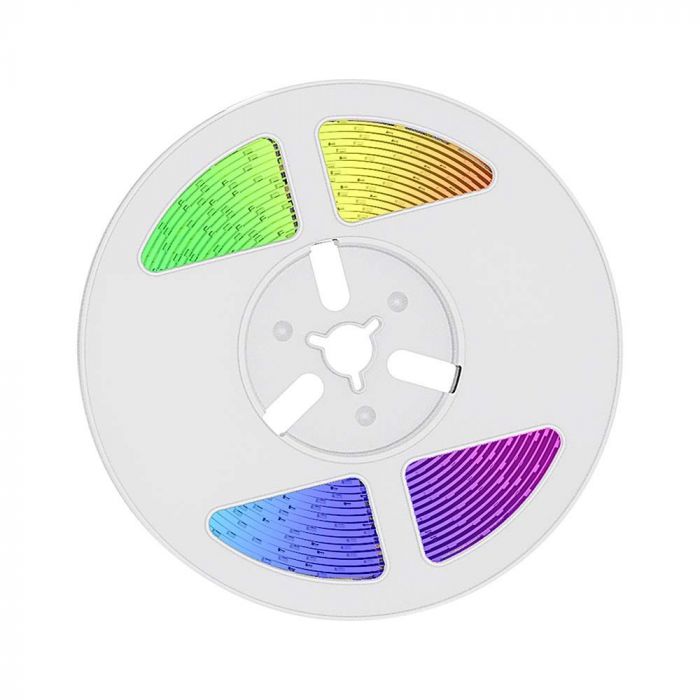 1.2W Solar LED Strip Light 5m RGB 3000K 4000K - Landscape Pathway Lighting - Solar Lighting