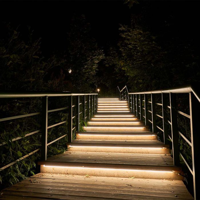 1.2W Solar LED Strip Light 5m RGB 3000K 4000K - Landscape Pathway Lighting - Solar Lighting