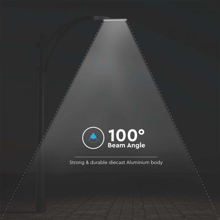 50W LED Street Light SAMSUNG Chip Photocell Sensor 4000K - Night Lights & Ambient Lighting - Street Lights
