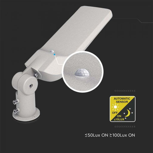 50W LED Streetlight with Motion Sensor SAMSUNG Chip 6500K - LED Streetlight