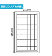 100W Solar AVANT LED Floodlight with LUMILEDS Chip 5700K - Solar LED light