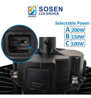 100W 150W 200W Dimmable BELGIUM LED UFO High Bay with SOSEN Driver - Lighting Fixtures - High Bays