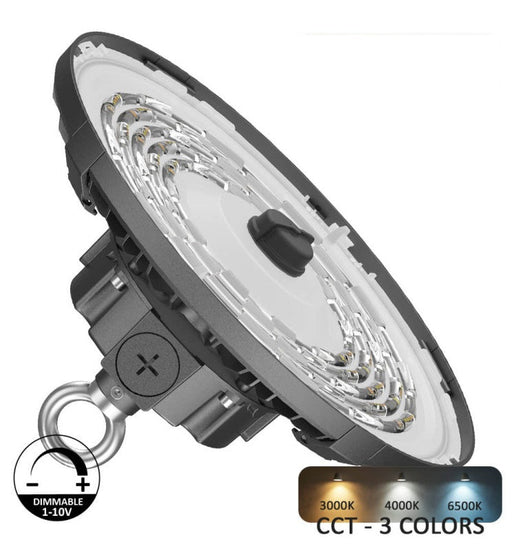 100W 150W 200W Dimmable FRANCE LED UFO High Bay with SAMSUNG Chip 3 CCT - Ceiling Light Fixtures - High Bays