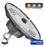 100W 150W 200W Dimmable FRANCE LED UFO High Bay with SAMSUNG Chip 3 CCT - Ceiling Light Fixtures - High Bays