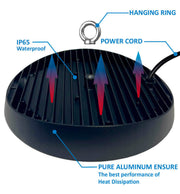 100W 150W 200W ENDURANCE LED UFO High Bay - Ceiling Light Fixtures - High Bays