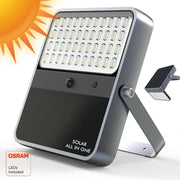 100W All-in-one Solar LED Floodlight with OSRAM Chip 5700K - Flood & Spot Lights - Solar Lighting