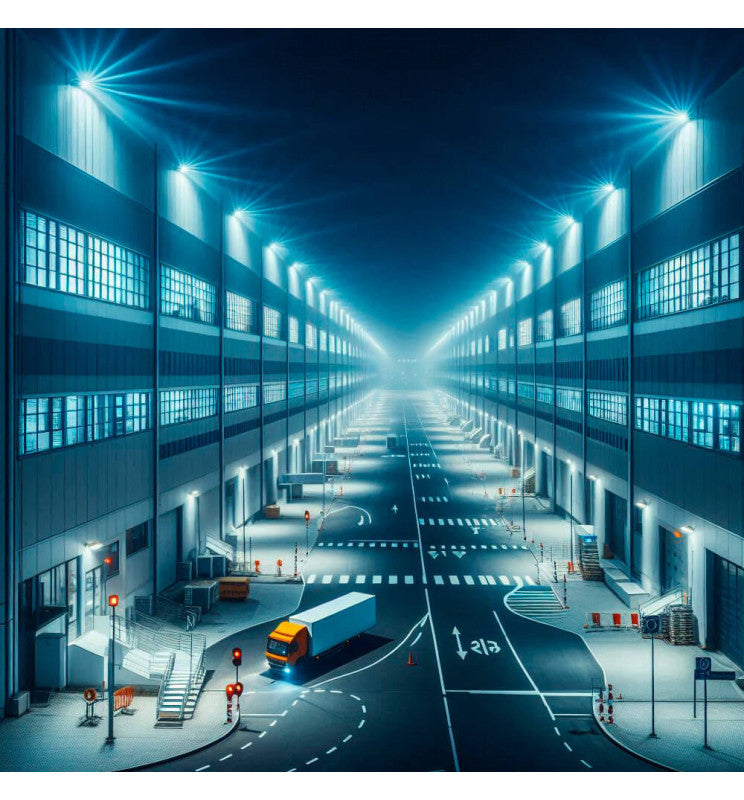 100W AREA FLEX Street Lights with OSRAM Chip 4000K - Landscape Pathway Lighting - Street Lights