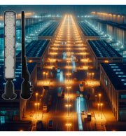 100W AREA FLEX Street Lights with OSRAM Chip 4000K - Landscape Pathway Lighting - Street Lights
