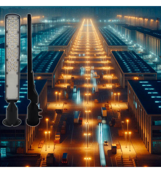 100W AREA FLEX Street Lights with OSRAM Chip 4000K - Landscape Pathway Lighting - Street Lights