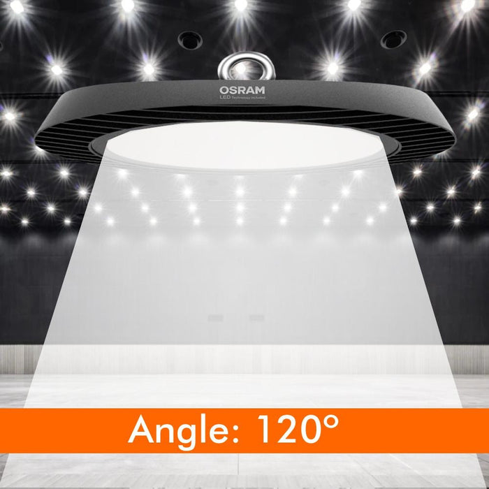 100W ENDURANCE LED High Bay UFO with OSRAM Chip 4000K - LED high bay