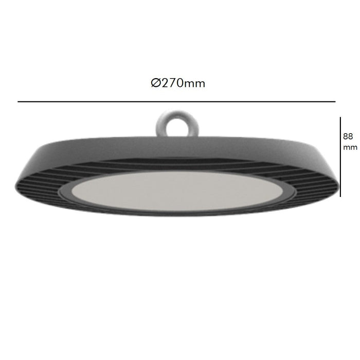 100W ENDURANCE LED High Bay UFO with OSRAM Chip 6000K - LED High bey