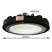 100W FRANCE LED High Bay UFO with OSRAM Chip 5700k - LED High bey - Ledex Lighting UK