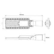 100W HALLEY Street Lights with BRIDGELUX Chip - Night Lights & Ambient Lighting - Street Lights