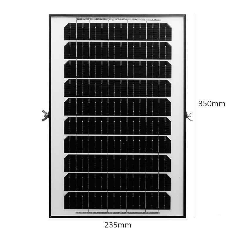 100W LED Solar Floodlight with remote 1100Lm 3CCT IP65