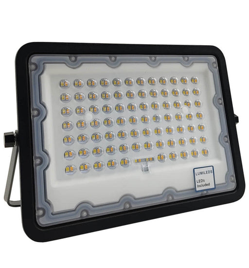 100W NEW AVANT LED Floodlight Black 3 CCT - Flood & Spot Lights - Floodlights