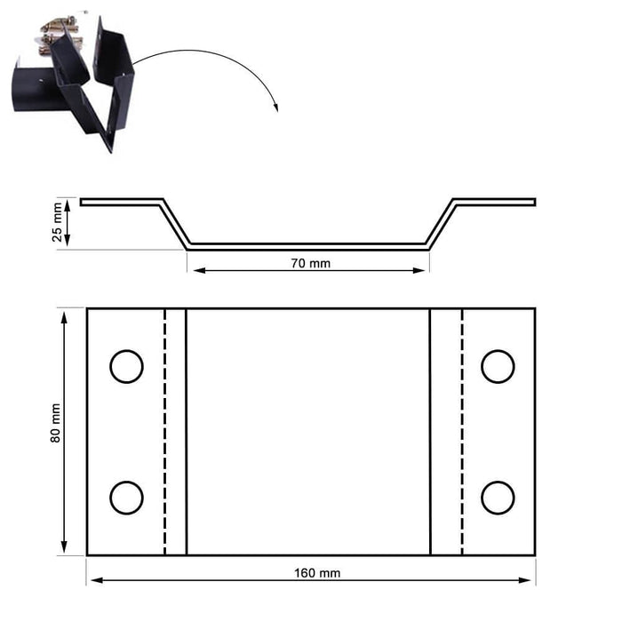 100W Programmable ECO SANAN Solar LED Streetlight 6000K - Solar LED light - Ledex Lighting UK