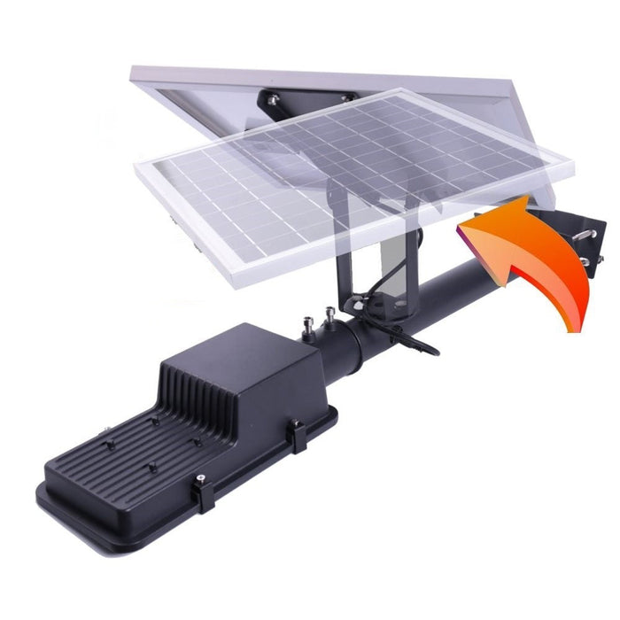 100W Programmable ECO SANAN Solar LED Streetlight 6000K - Solar LED light - Ledex Lighting UK