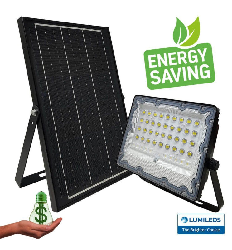 100W Solar AVANT LED Floodlight with LUMILEDS Chip 5700K - Flood & Spot Lights - Solar Lighting