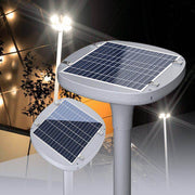 100W Solar SUNWAY Street Lights 3000K - Landscape Pathway Lighting - Street Lights