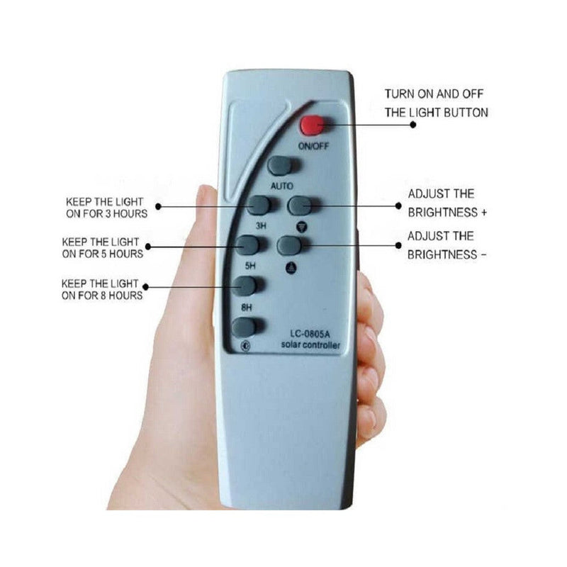 60W Smart Solar ECO SANAN LED Streetlight 6000K - Solar LED light