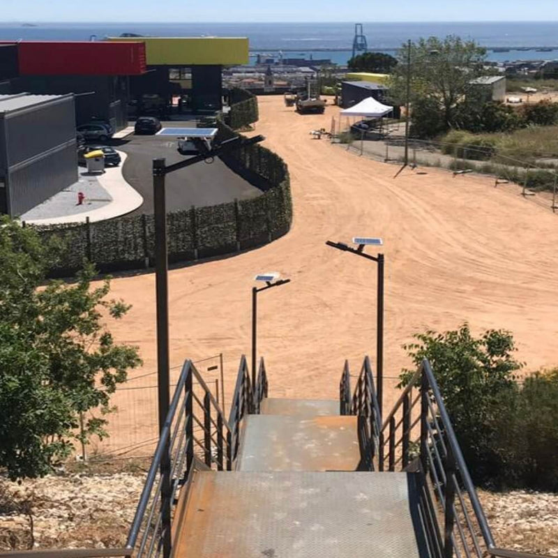 200W Programmable Solar ECO SANAN LED Streetlight 6000K - Solar LED light