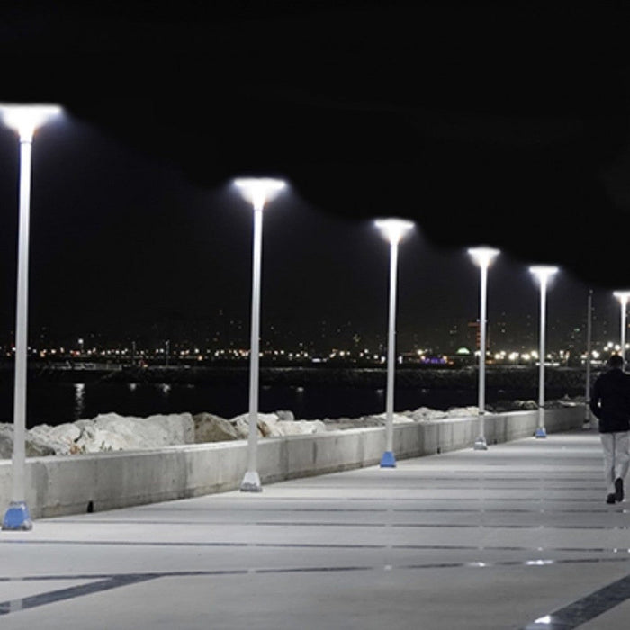 100W SUNWAY Solar Streetlight 4000K - STANDARD 2-4 weeks - LED Streetlight - Ledex Lighting UK