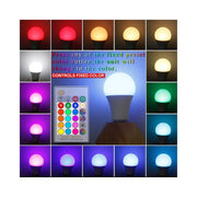 10W E27 LED Bulb with Remote Control RGBW - LED Light Bulbs - Lamps
