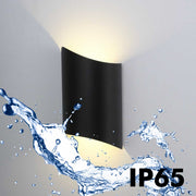 10W HORTEN LED Wall Light in Black 3000K - Wall Light Fixtures - Decorative Lighting