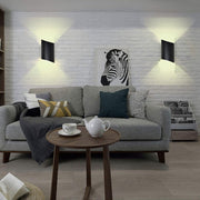 10W HORTEN LED Wall Light in Black 3000K - Wall Light Fixtures - Decorative Lighting