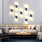 10W HORTEN LED Wall Light in Black 3000K - Wall Light Fixtures - Decorative Lighting