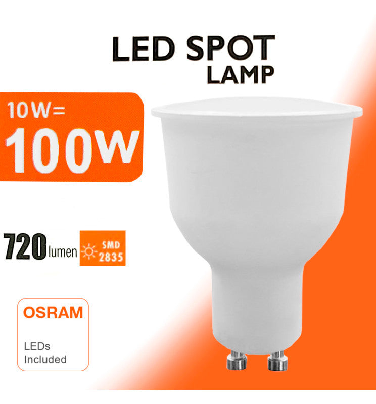 10W LED GU10 Bulb 110° 1200Lm OSRAM - LED Light Bulbs - Lamps