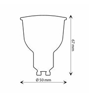 10W LED GU10 Bulb 110° 1200Lm OSRAM - LED Light Bulbs - Lamps