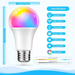 10W LED Smart E27 bulb with remote RGB - E27 Smart