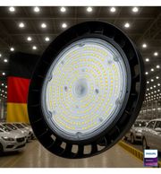 120W-100W-80W Industrial LED UFO High Bay GERMANY Philips Xitanium Driver 3CCT 1-10V Dimmable - Ceiling Light Fixtures