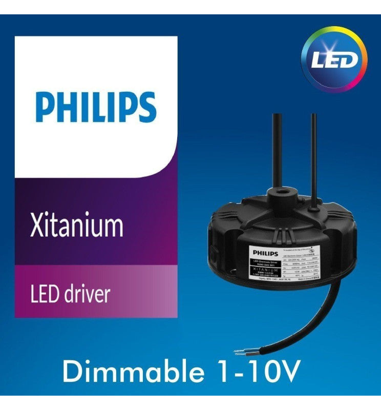 120W-100W-80W Industrial LED UFO High Bay GERMANY Philips Xitanium Driver 3CCT 1-10V Dimmable - Ceiling Light Fixtures