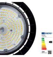 120W-100W-80W Industrial LED UFO High Bay GERMANY Philips Xitanium Driver 3CCT 1-10V Dimmable - Ceiling Light Fixtures
