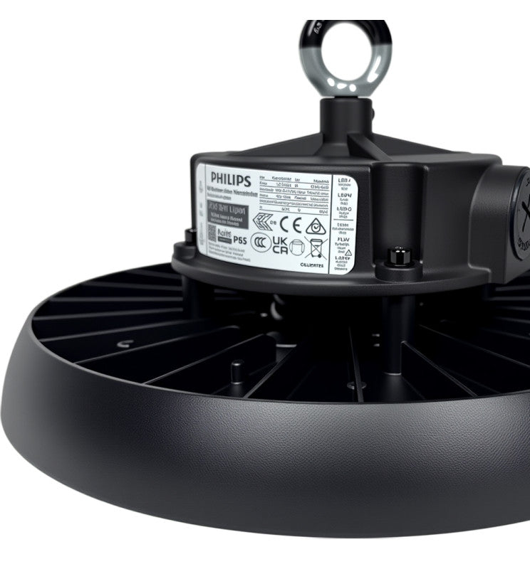 120W-100W-80W Industrial LED UFO High Bay GERMANY Philips Xitanium Driver 3CCT 1-10V Dimmable