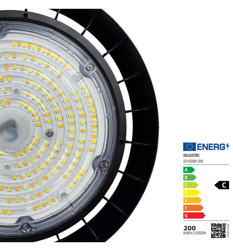 80W 100W 150W Dimmable FRANCE LED UFO High Bay with SAMSUNG Chip 3 CCT