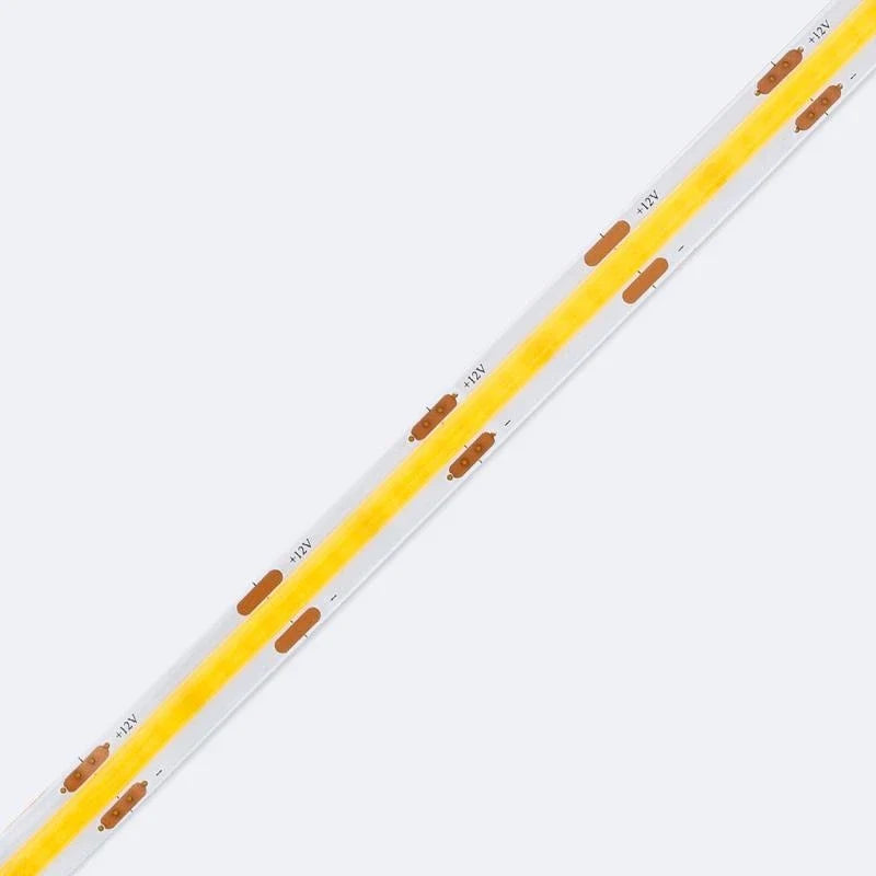 12v 10W/m LED COB Strip 1000lm/m 5m 2200K