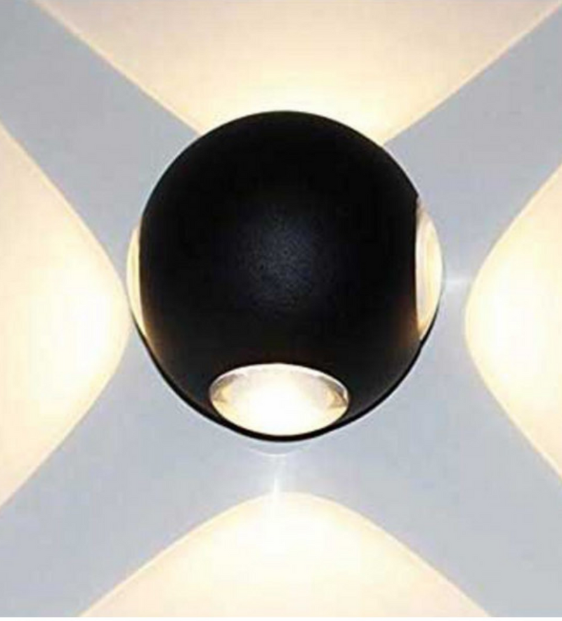 12W Outdoor VIBORG LED Wall Light 3000K - Wall Light Fixtures - Floodlights