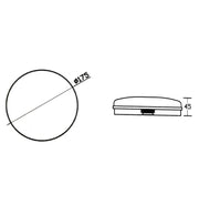 12W Round PURELIGHT LED Wall Light IP65 - LED Wall light