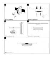 12W Oval PURELIGHT LED Wall Light IP65 - LED Wall light