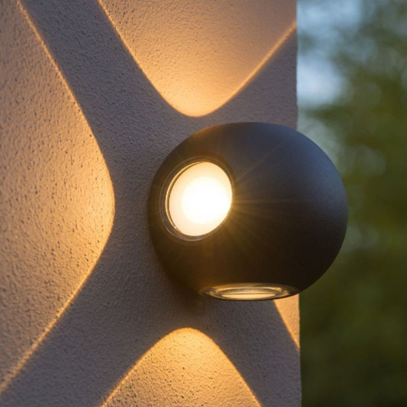 12W Outdoor VIBORG LED Wall Light 3000K - Wall Light Fixtures - Floodlights