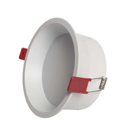 12W Round LED Downlight with OSRAM Chip 3 CCT UGR17 Cut-Out 90mm - Ceiling Light Fixtures - Downlights