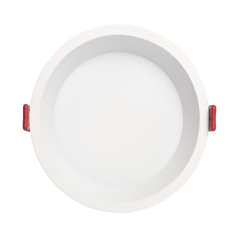 12W Round LED Downlight with OSRAM Chip 3 CCT UGR17 Cut-Out 90mm - Ceiling Light Fixtures - Downlights