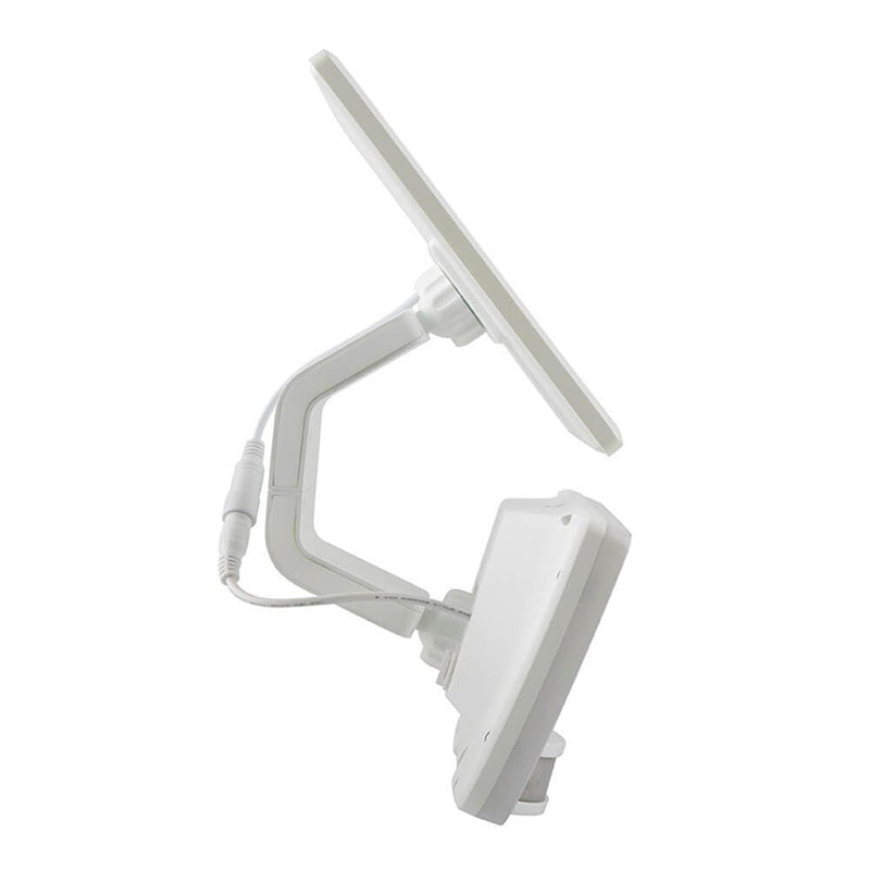 12W Solar LED Floodlight White with PIR Sensor 4000K - Flood & Spot Lights - Solar Lighting