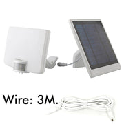 12W Solar LED Floodlight White with PIR Sensor 4000K - Flood & Spot Lights - Solar Lighting