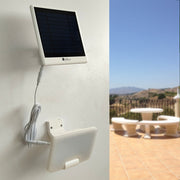 12W Solar LED Floodlight White with PIR Sensor 4000K - Flood & Spot Lights - Solar Lighting
